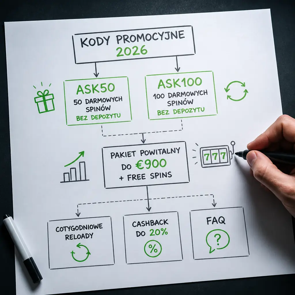 Kod Promocyjny Irwin Casino – Bonusy 2026 visual guide for Irwin Casino